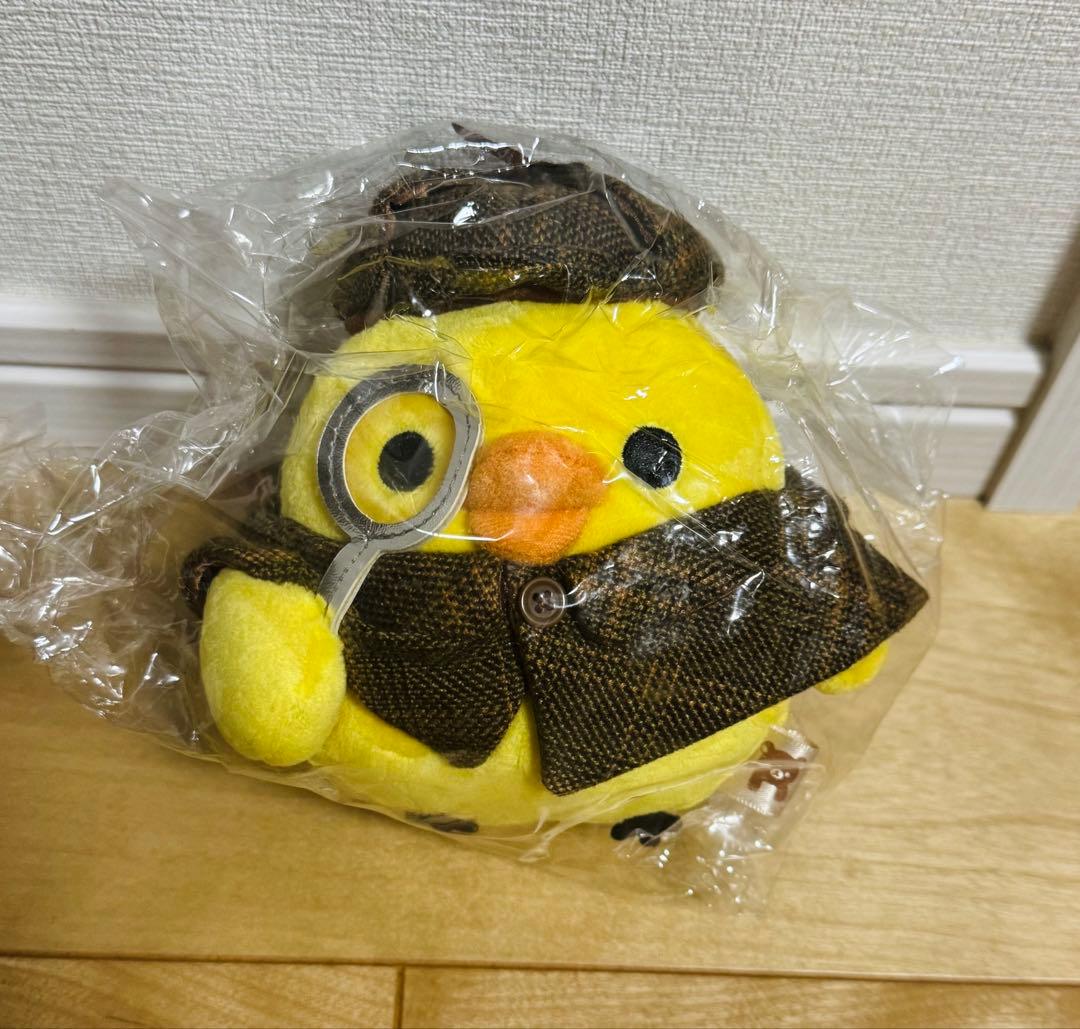 キイロイトリぬいぐるみ　探偵