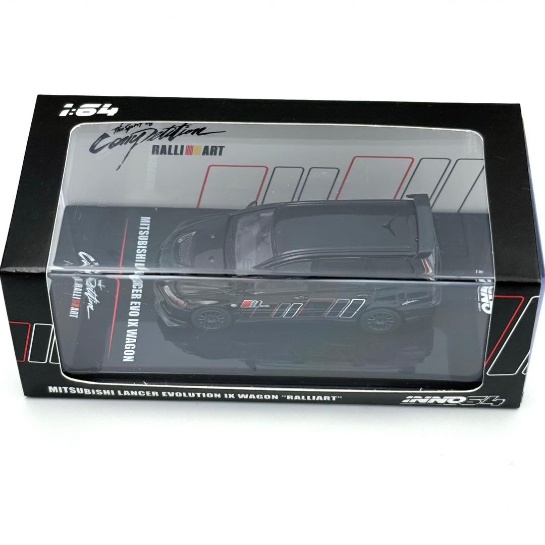 【美品】INNO64 ミツビシ ランエボ9 ワゴン ラリーアート ブラック