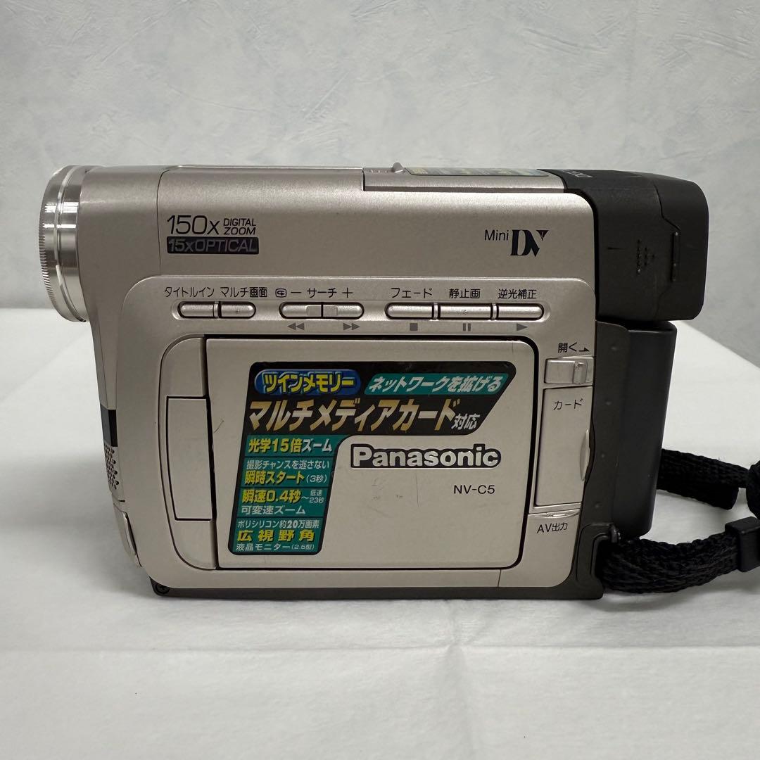 【美品】Panasonic NV-C5 デジタルビデオカメラ MiniDV対応