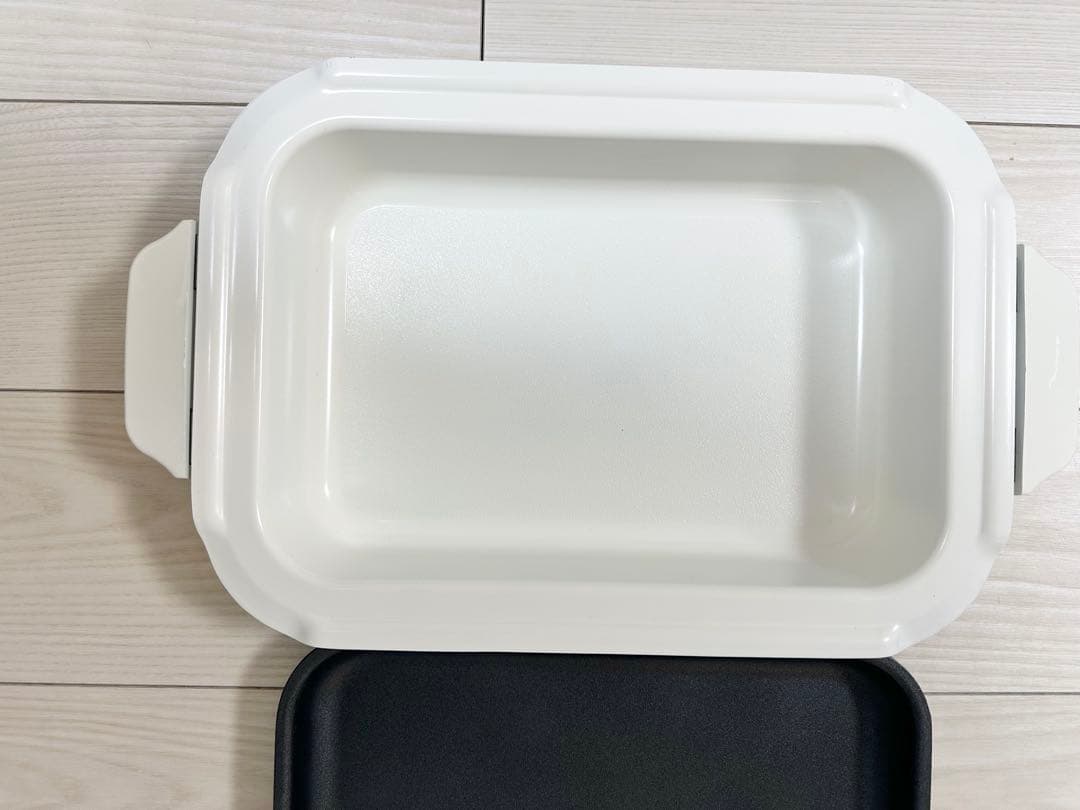 BRUNO ホットプレート BOE021 セラミックコート鍋付き ホワイト