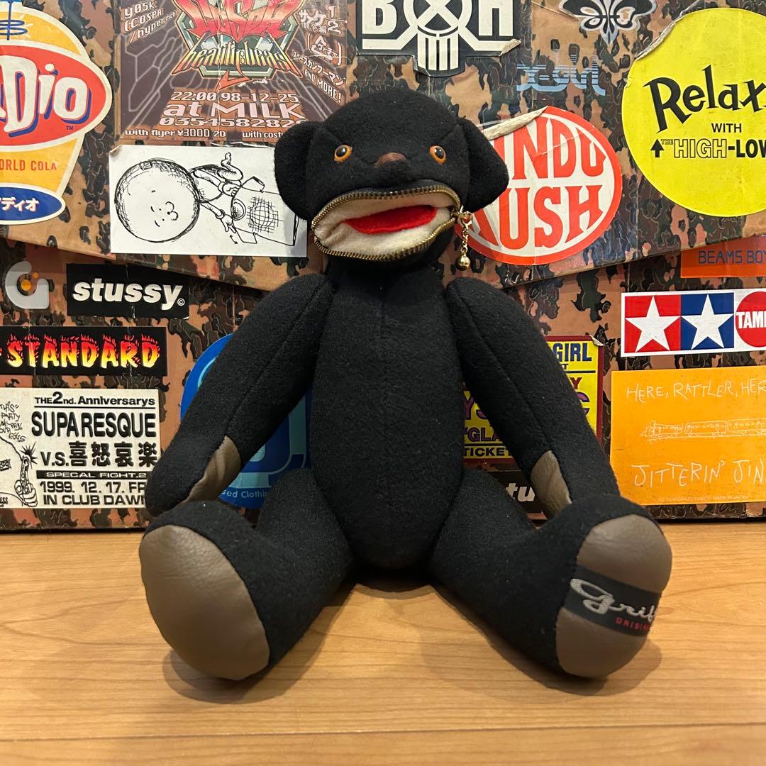 希少 grift グリフト PUNK BEAR パンク ベア 熊 ぬいぐるみ