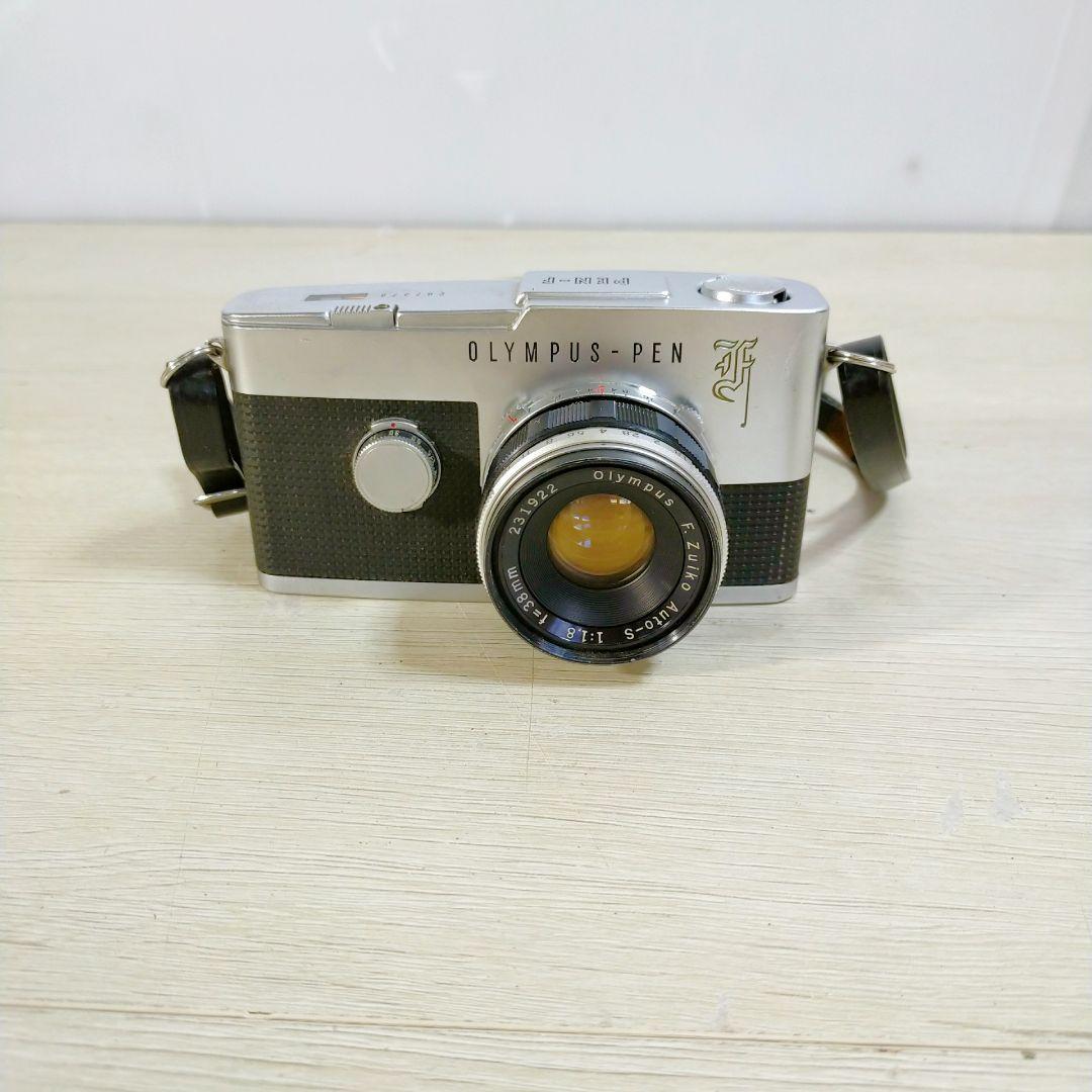 OLYMPUS PEN-F+Auto38/1.8　ジャンク品