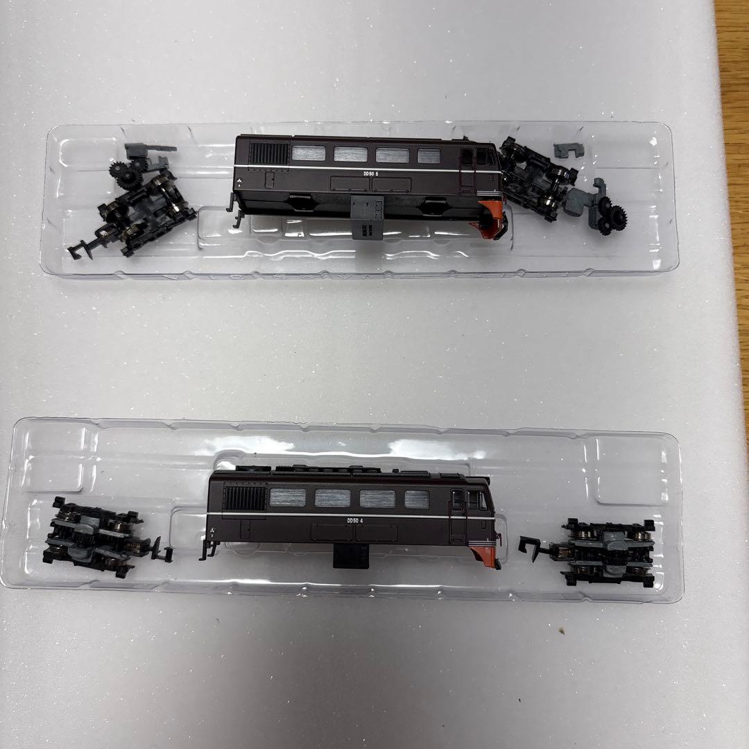 マイクロエース　A8901 DD50-4/5 2次型・茶色　敦賀機関区