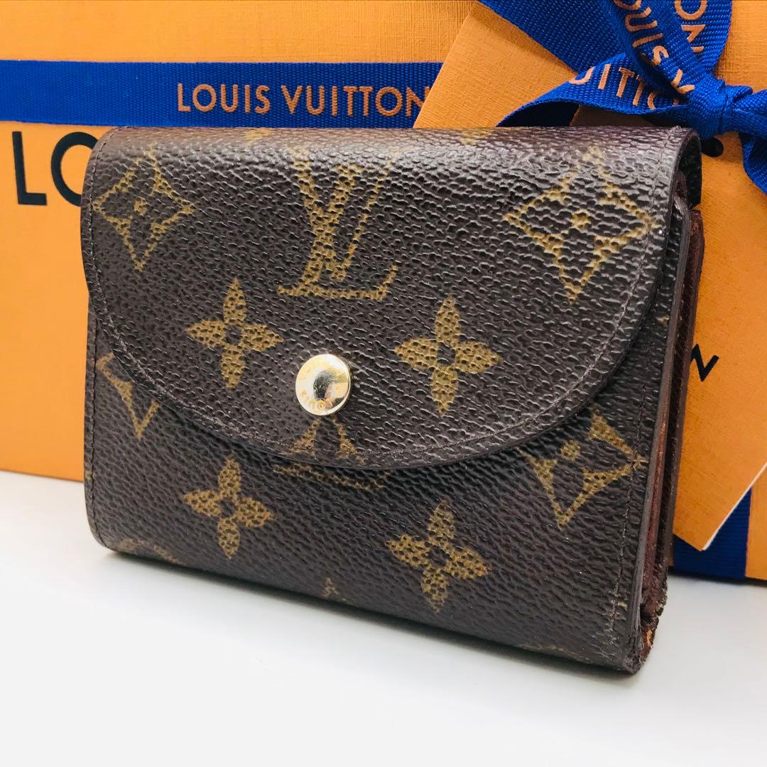 希少 廃盤品✨ポルトフォイユ エレーヌ ルイヴィトン モノグラム 三つ折り財布