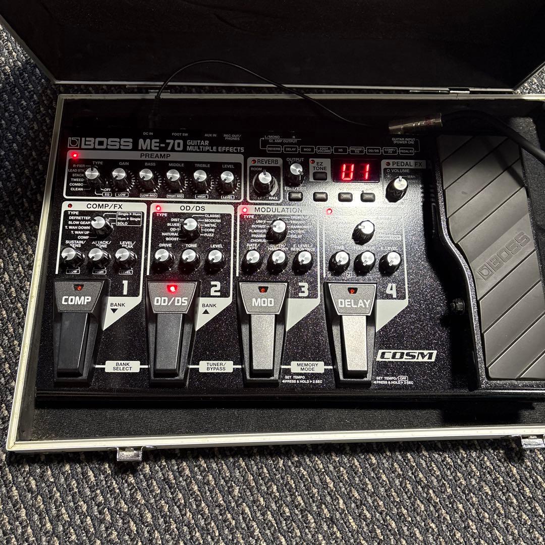 BOSS ME-70 Guitar Multiple Effects ケース付き