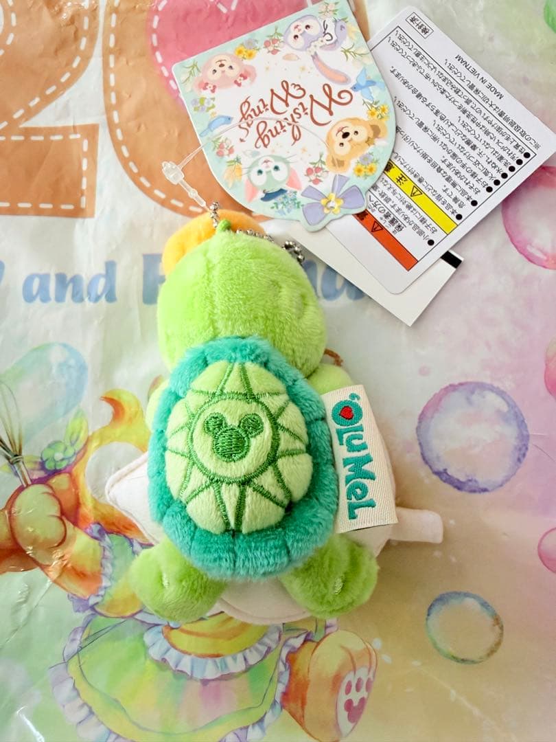 ダッフィー＆フレンズ　ぬいぐるみチャーム　ウィッシングウィングス