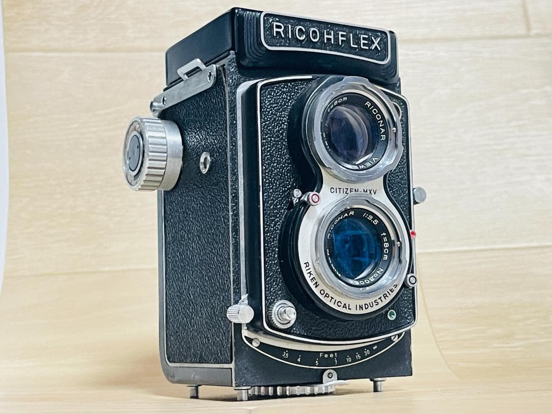 【完動美品】RICOHFLEX NEW DIA リコー 二眼レフ フィルムカメラ