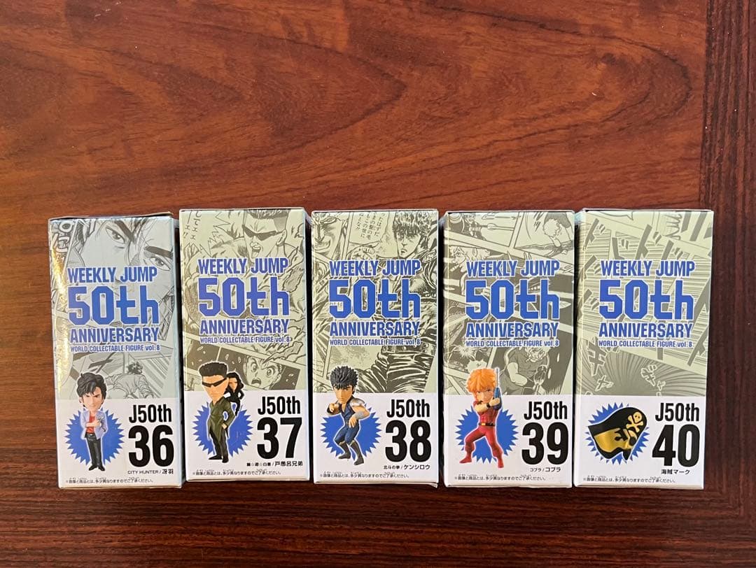 d*g様 【箱未開封】ジャンプ 50周年 ワールドコレクタブルフィギュアvol.