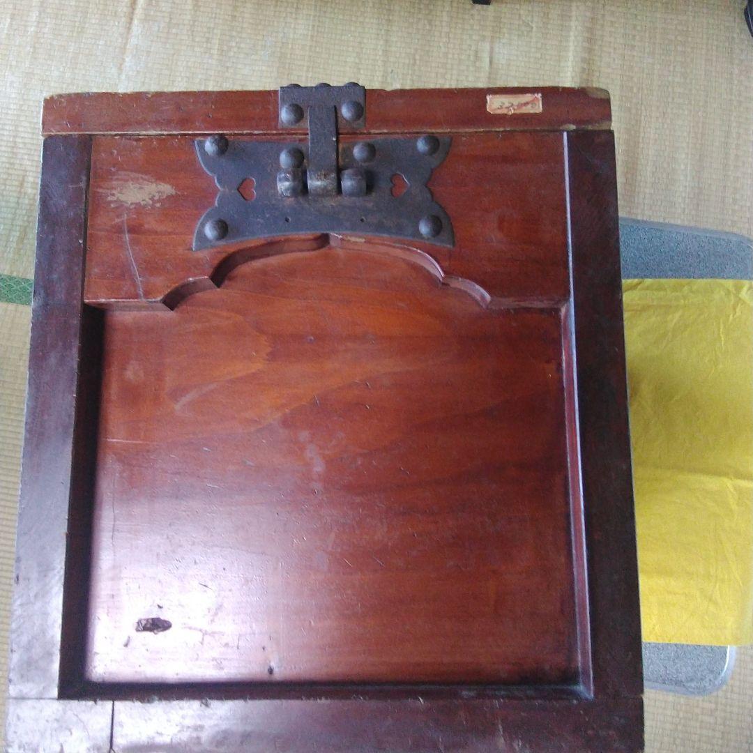 江戸時代の銭箱。