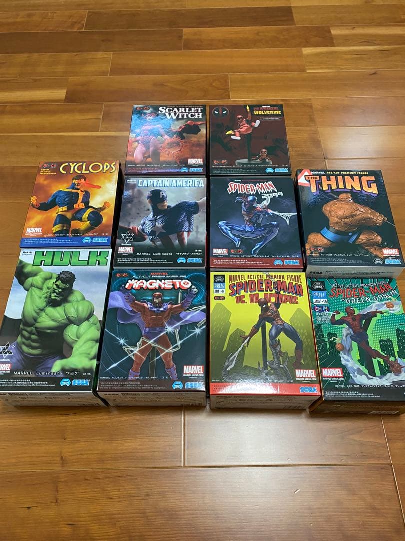 マーベルフィギュア 10体セット