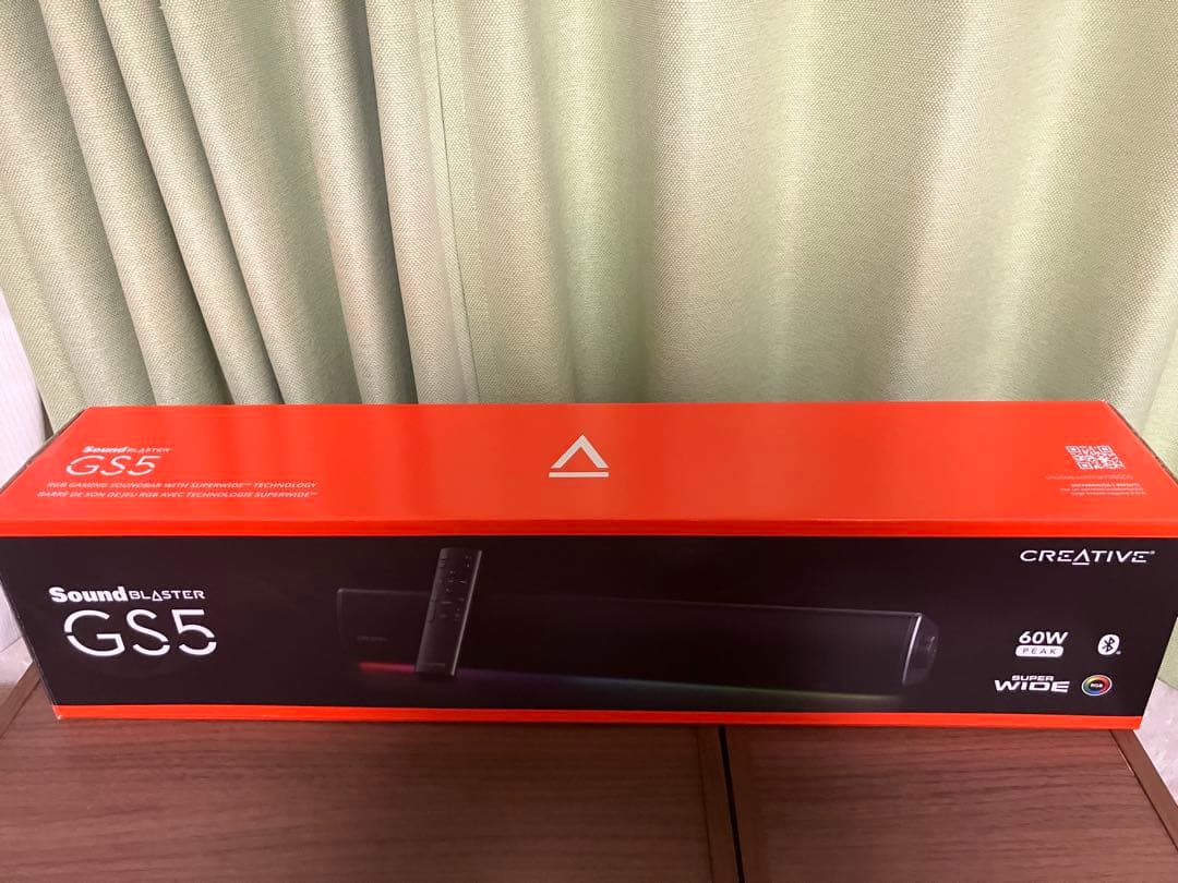 クリエイティブメディア　ゲーミングサウンドバー SP-SBGS5-A