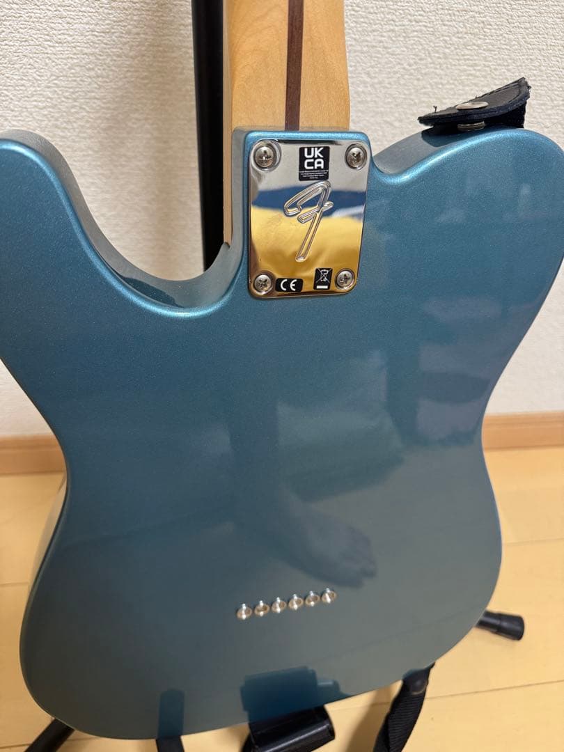 Fender エレキギター ブルー ギターケース付き　値下げ
