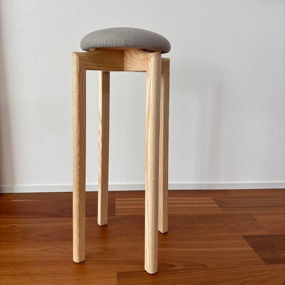 匠工芸 マッシュルームスツール M グレー