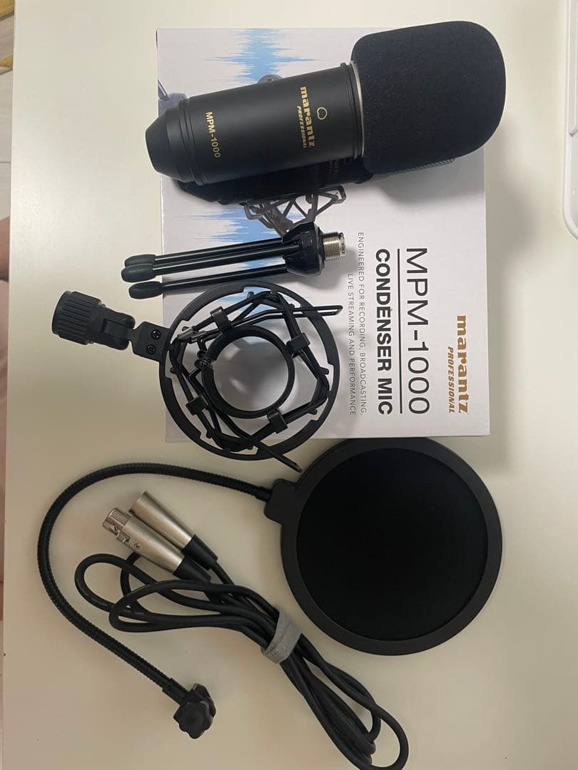 Yamaha AG03 MK2 + MPM-1000 + マイクアームスタンド