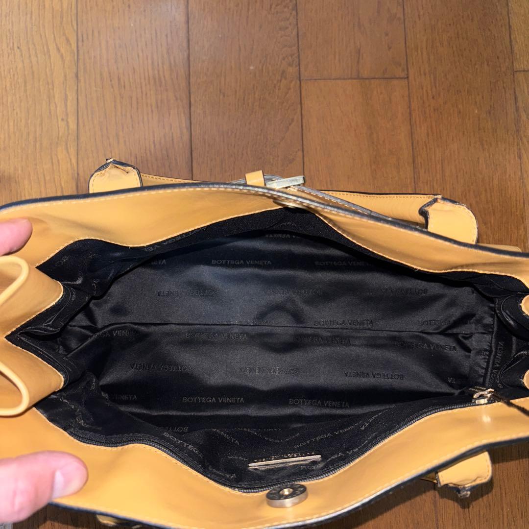 【極美品】ボッテガヴェネタ　ハンドバッグ　レザー　ブラウン