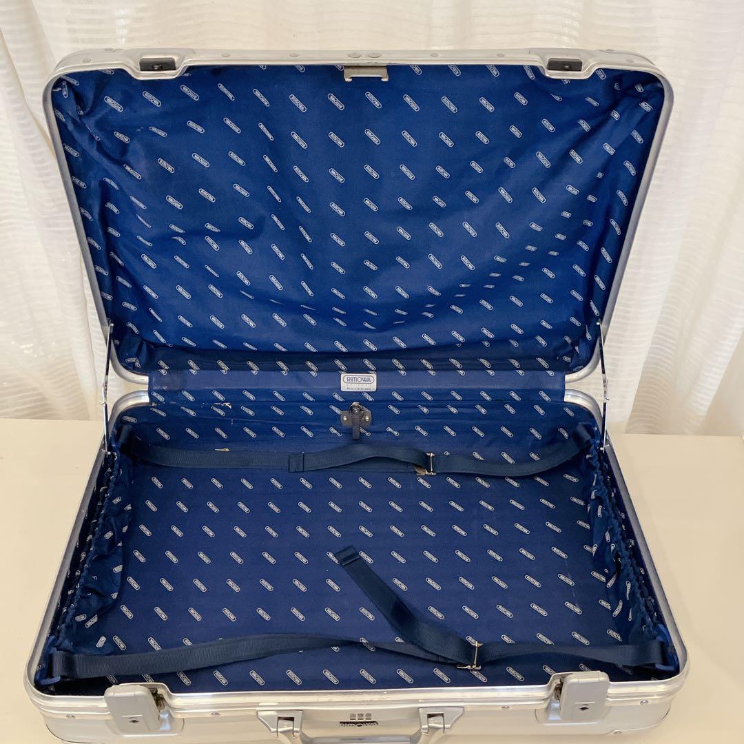 【廃盤・青ロゴ】RIMOWA リモワ　トパーズ　2本鍵付