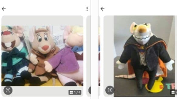 新品ディズニー【オリビアちゃんの大冒険】ビーンバッグぬいぐるみ　　４点セット　E