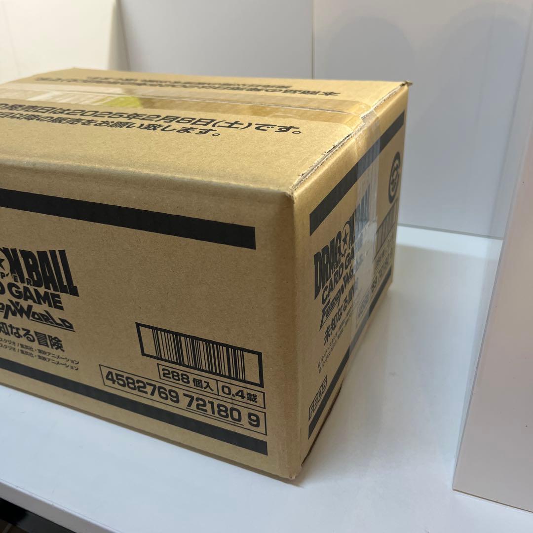 ドラゴンボールカードゲーム フュージョンワールド　未知なる冒険　未開封カートン