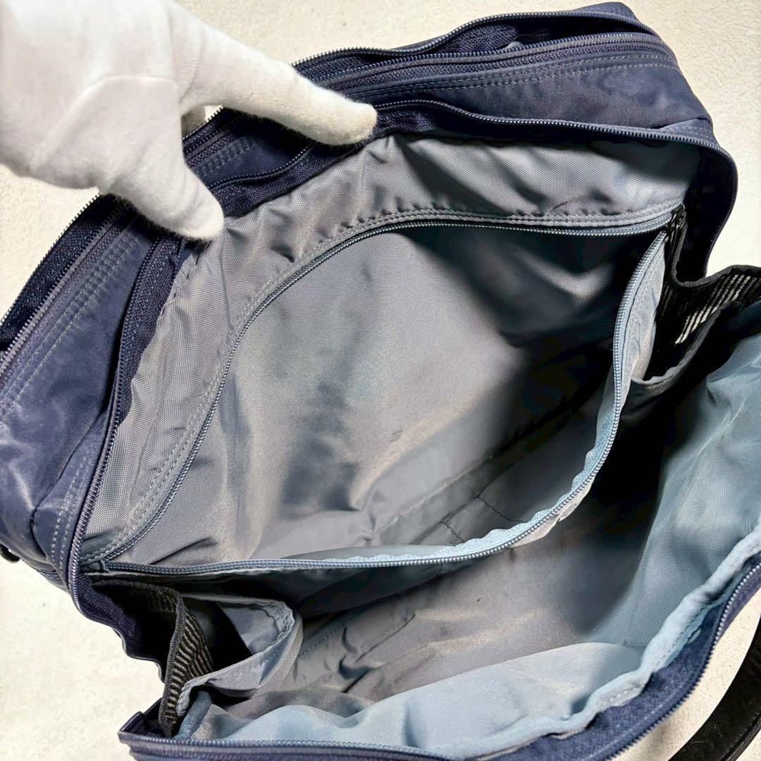 【美品✨】ポーター タイム 2WAYビジネスバッグ　ブリーフケース　ショルダー付