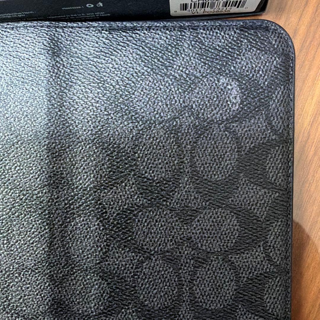 COACH iPhone 15 Pro Max 手帳型ケース ブラック