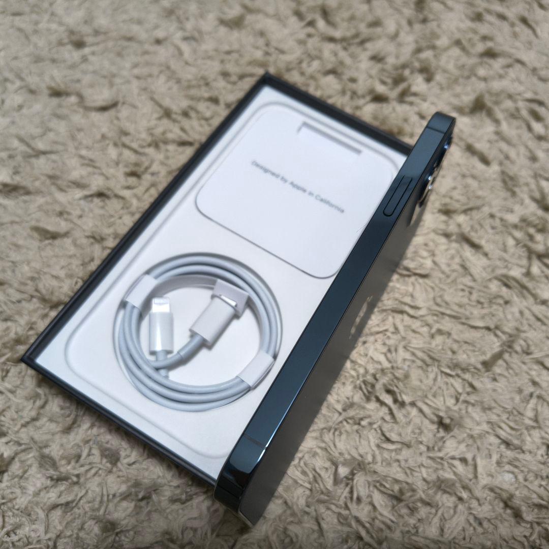 【純正ケース付属】iPhone12Pro 256GB パシフィックブルー