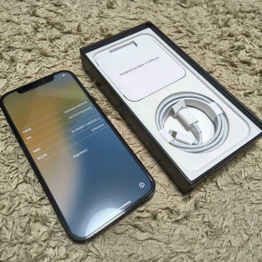 【純正ケース付属】iPhone12Pro 256GB パシフィックブルー