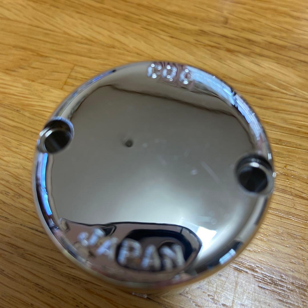 メッキ仕上げ ライトカバー 4個セット 日本製