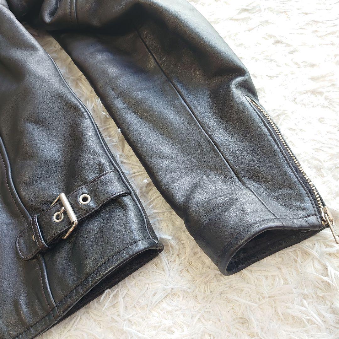 TRICKY トリッキー 牛革 シングルライダース レザージャケット XLサイズ