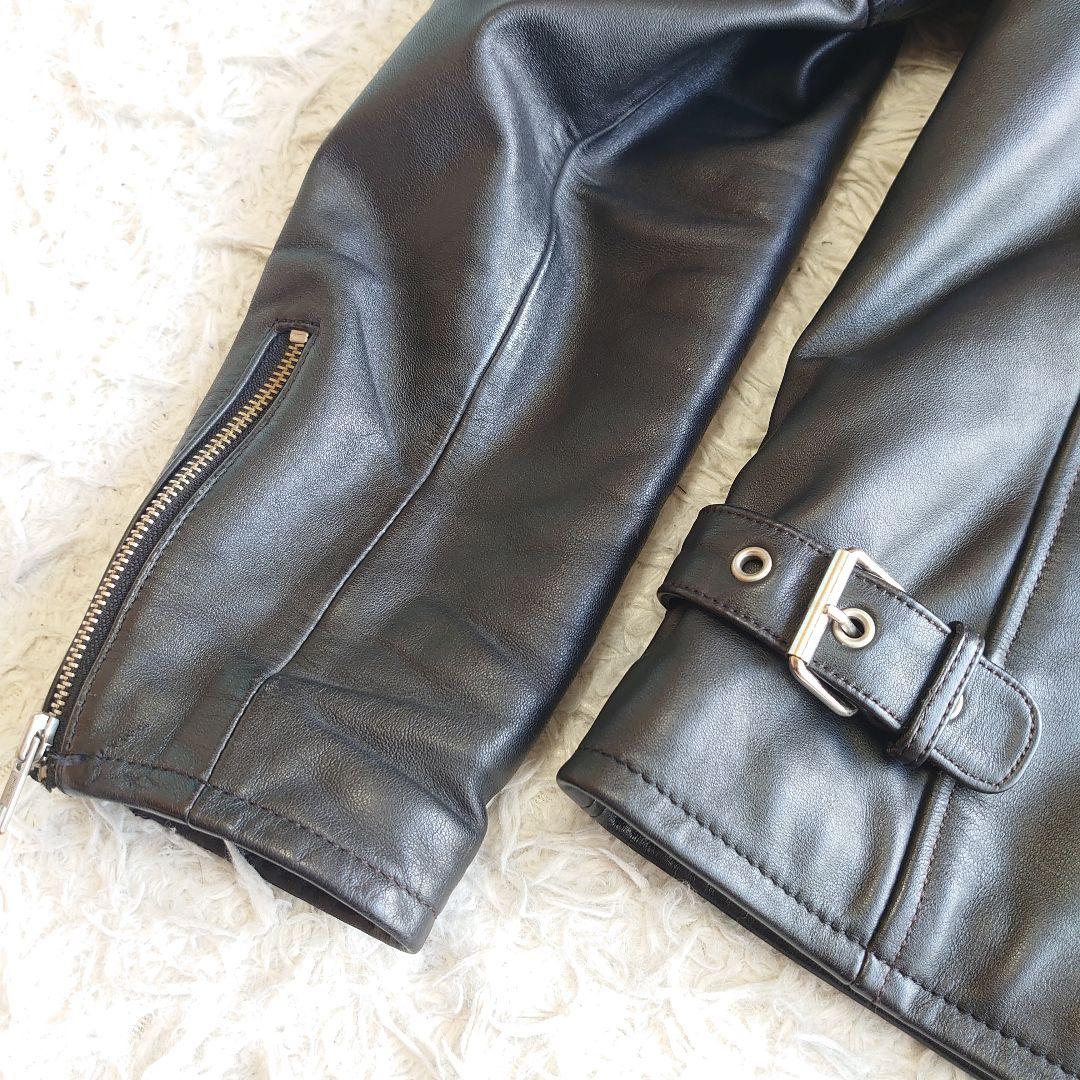 TRICKY トリッキー 牛革 シングルライダース レザージャケット XLサイズ