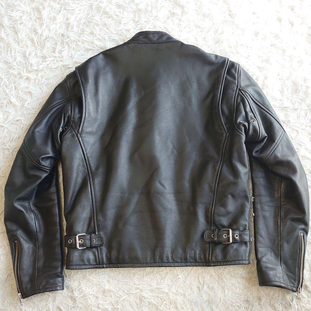TRICKY トリッキー 牛革 シングルライダース レザージャケット XLサイズ