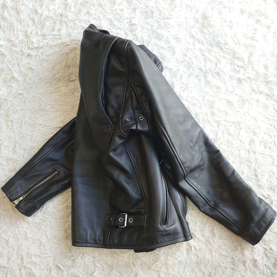 TRICKY トリッキー 牛革 シングルライダース レザージャケット XLサイズ