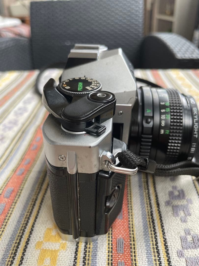 CANON AE-1 PROGRAM　50ｍｍ　グリップ、シグマzoomレンズ付