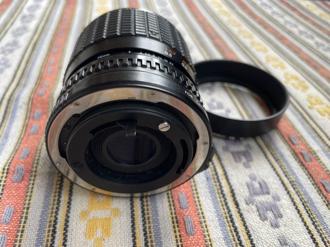 CANON AE-1 PROGRAM　50ｍｍ　グリップ、シグマzoomレンズ付