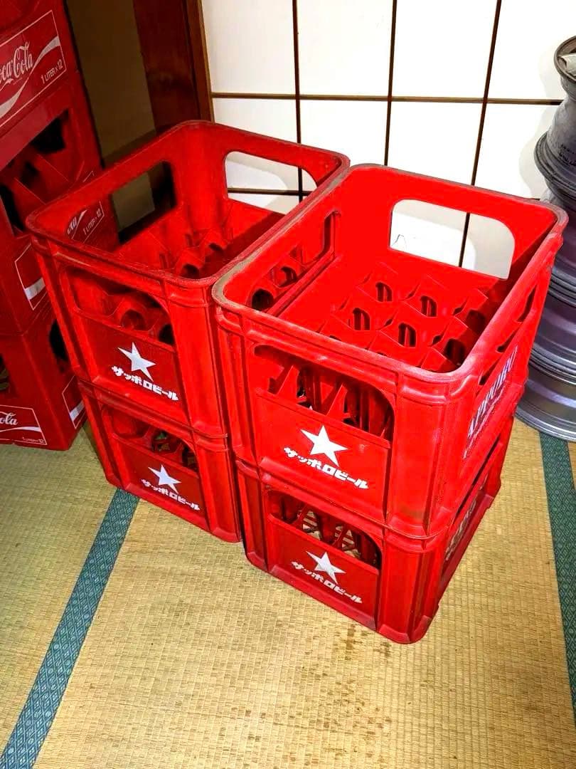 サッポロビール ビールケース 4個セット