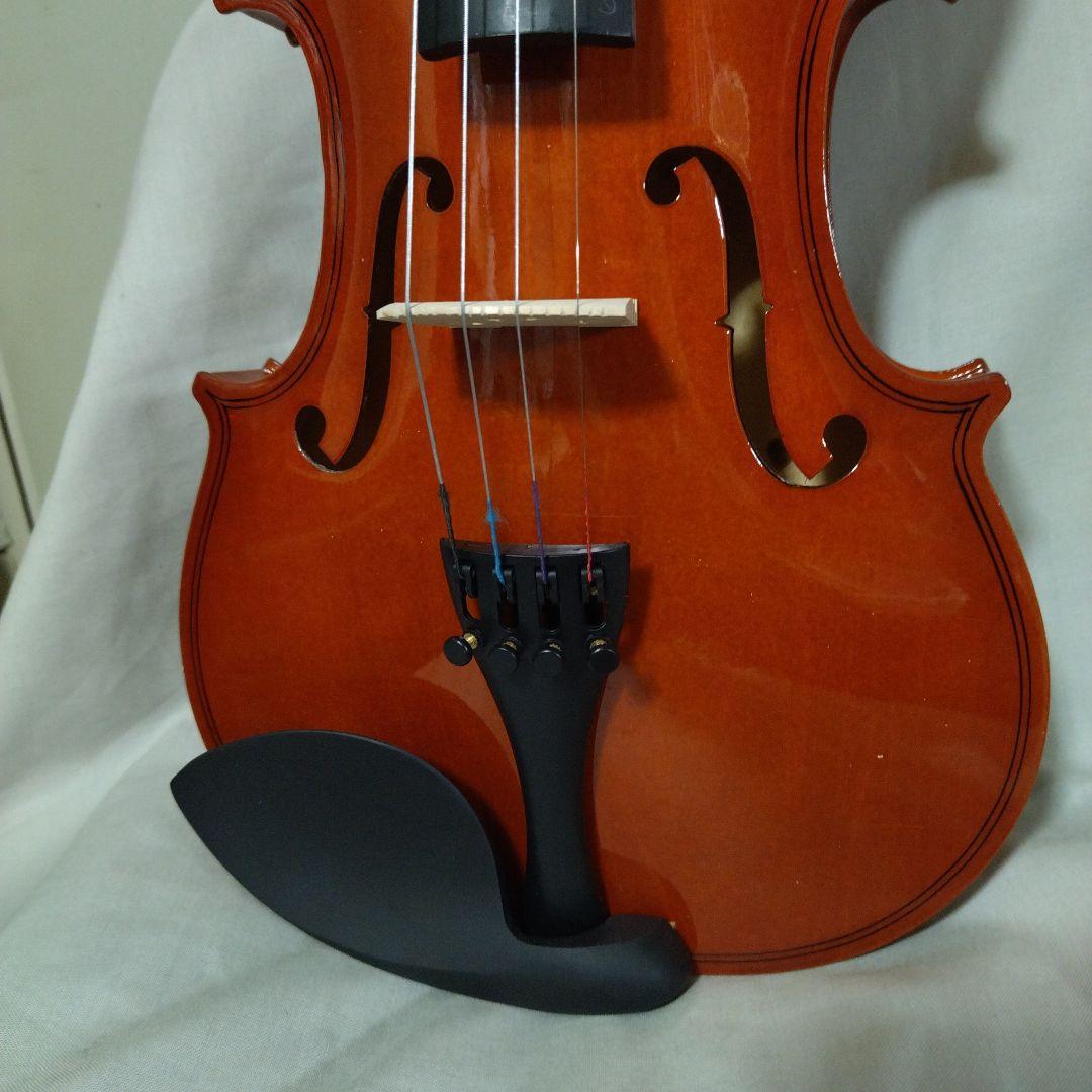 ♥大幅値引しました♥新品未使用品♥初心者大人用♥バイオリン4/4♥弓ケース松脂付