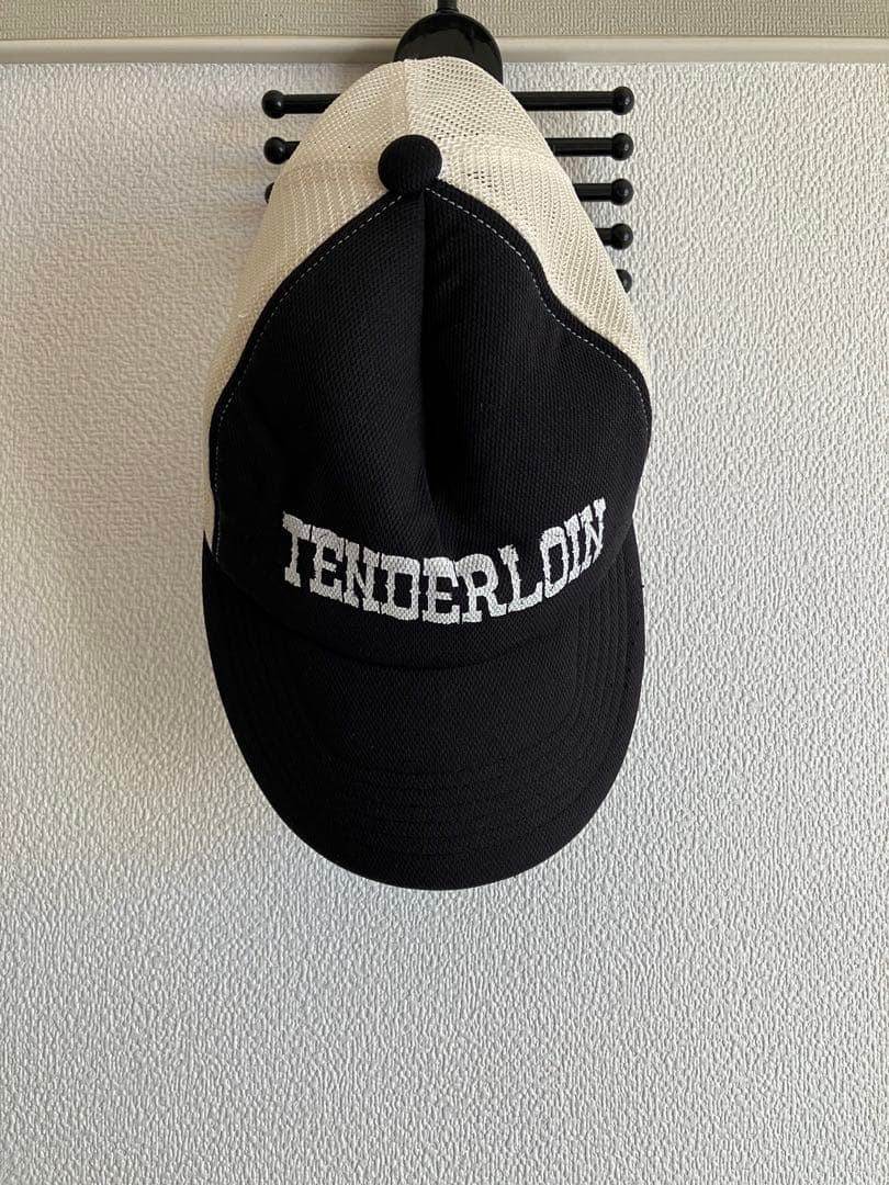 TENDERLOIN メッシュキャップ 黒/白 テンダーロイン