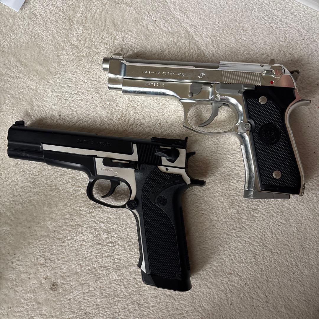 エアガンブラック シルバー