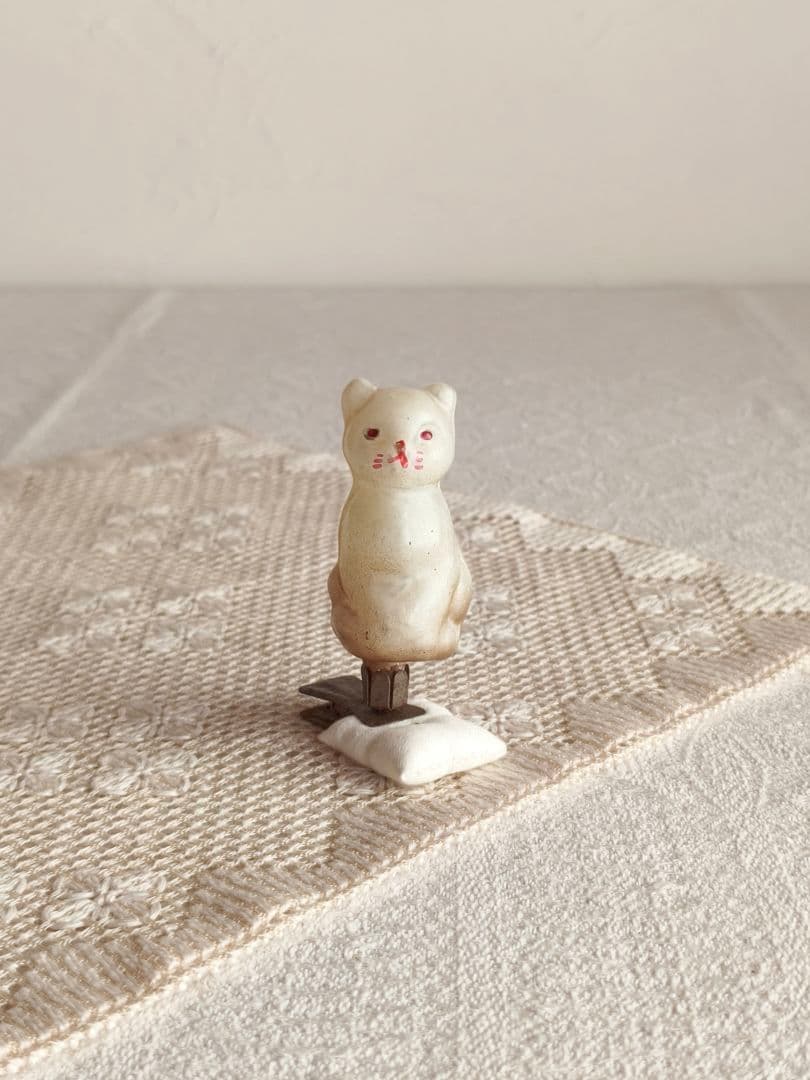 【チョコメルさま】cat ornament ୨୧ しろ猫さん オーナメント d