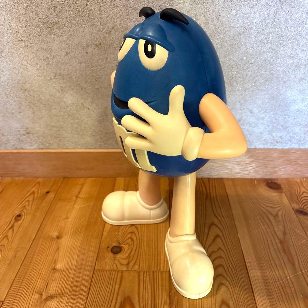レア　エムアンドエムズ　ストアディスプレイ　フィギュア　ブルー　MMs アメトイ