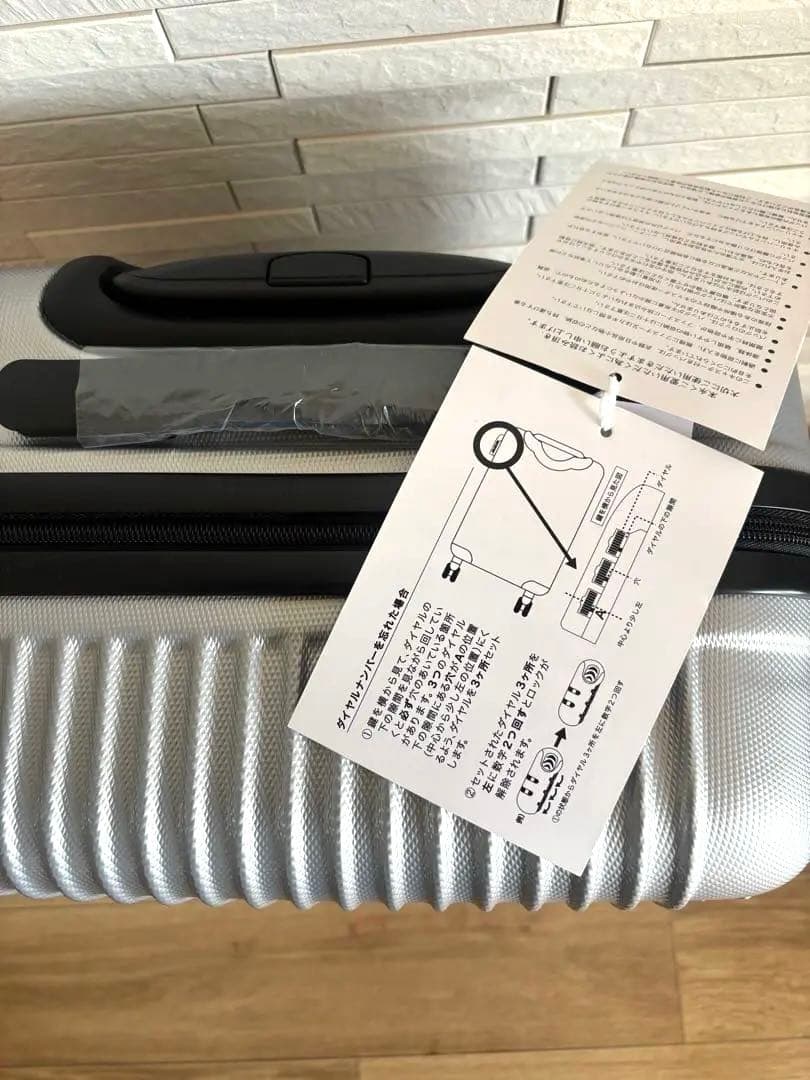 MOZキャリーケース　シルバー