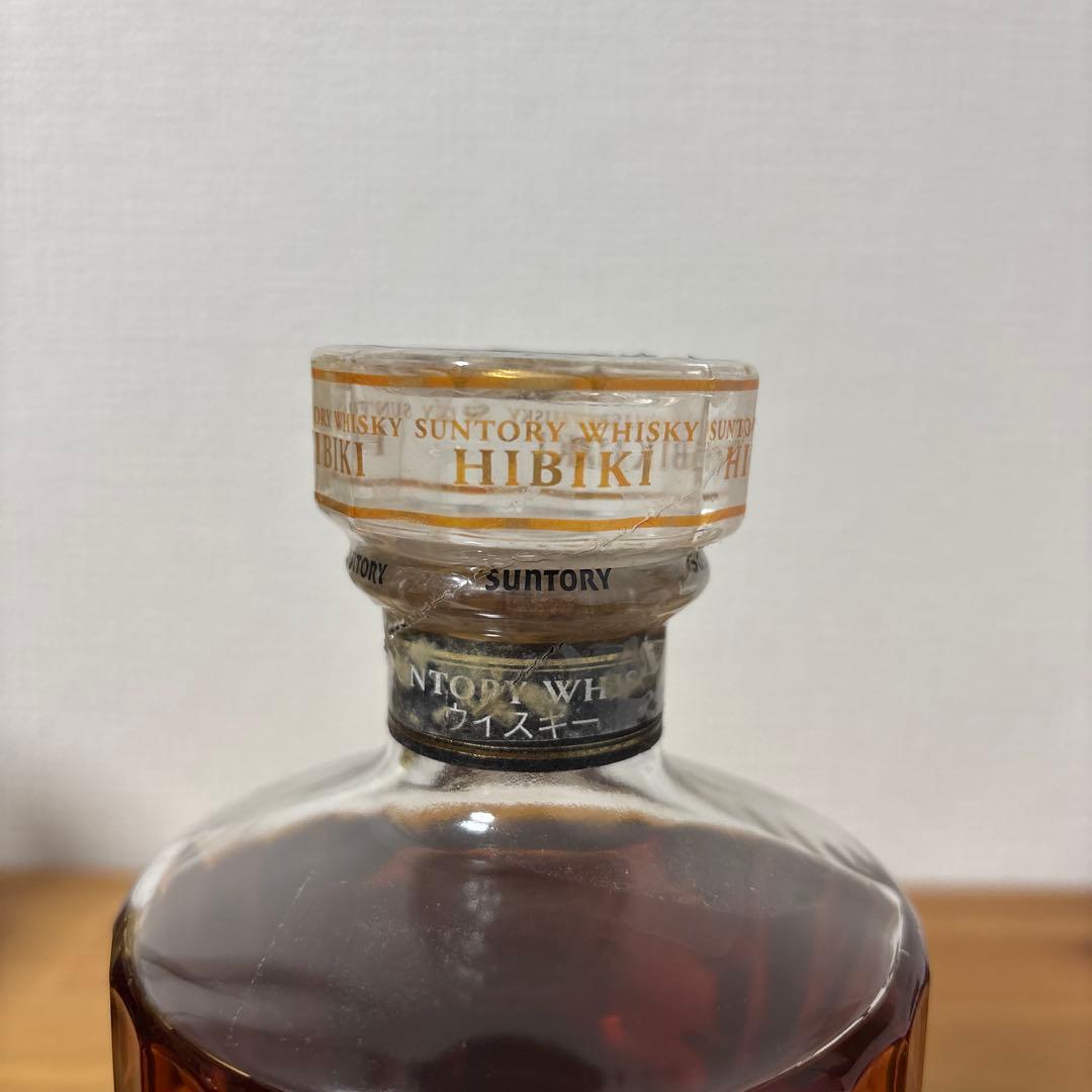 サントリーウイスキー　響21年　金キャップ　旧ボトル　未開封