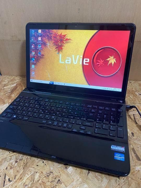 ノートパソコン NEC PC-LS550 Core i7 SSD256GB