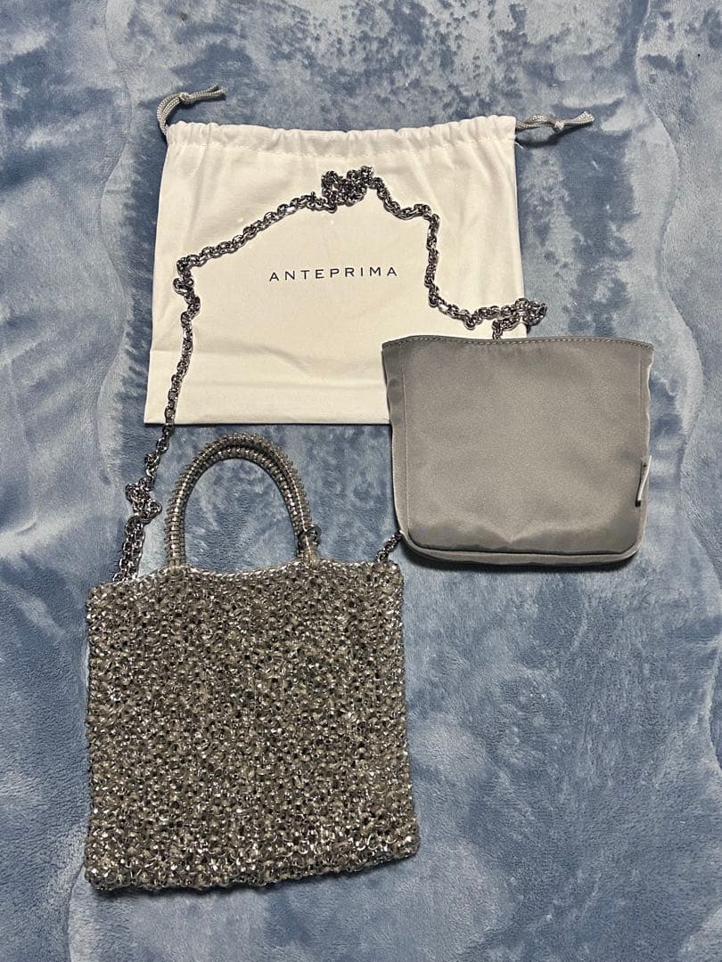 ANTEPRIMA ミニアトゥーラ　カーキシルバー