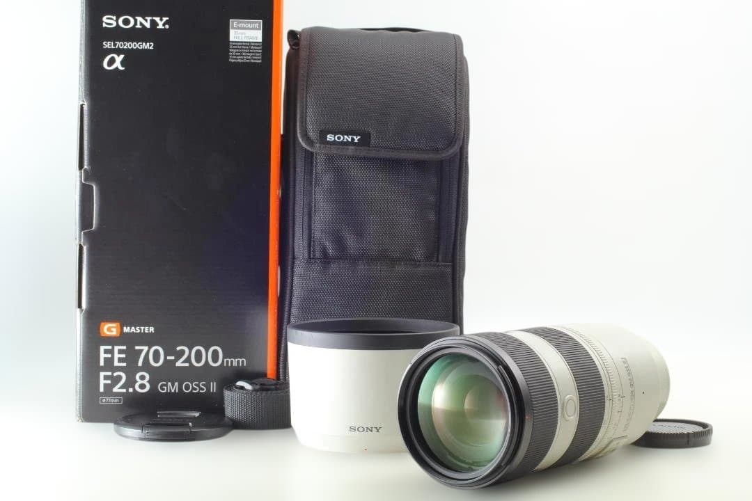 SONY FE 70-200mm F2.8 GM OSS II レンズ 新品同様