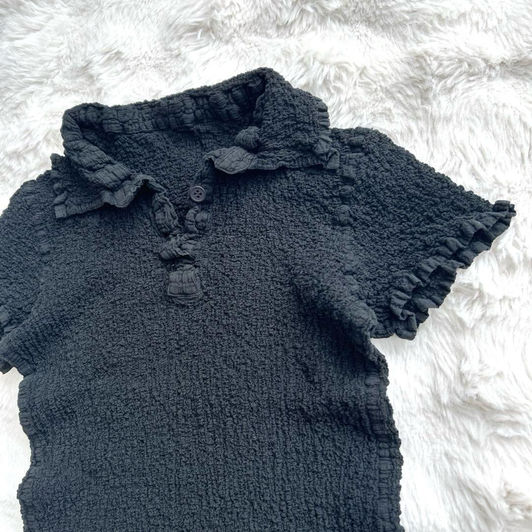 美品✨ミー イッセイミヤケ★カリフラワー ポロシャツ