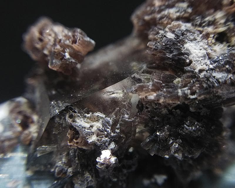 306 エルバイト トルマリン with レピドライト＆クォーツ ブラジル産