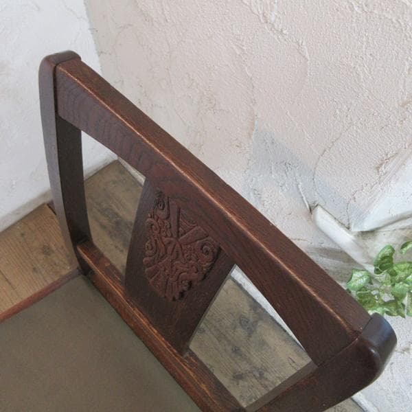 イギリス アンティーク 家具 ダイニングチェア 椅子 イス 英国 4016e