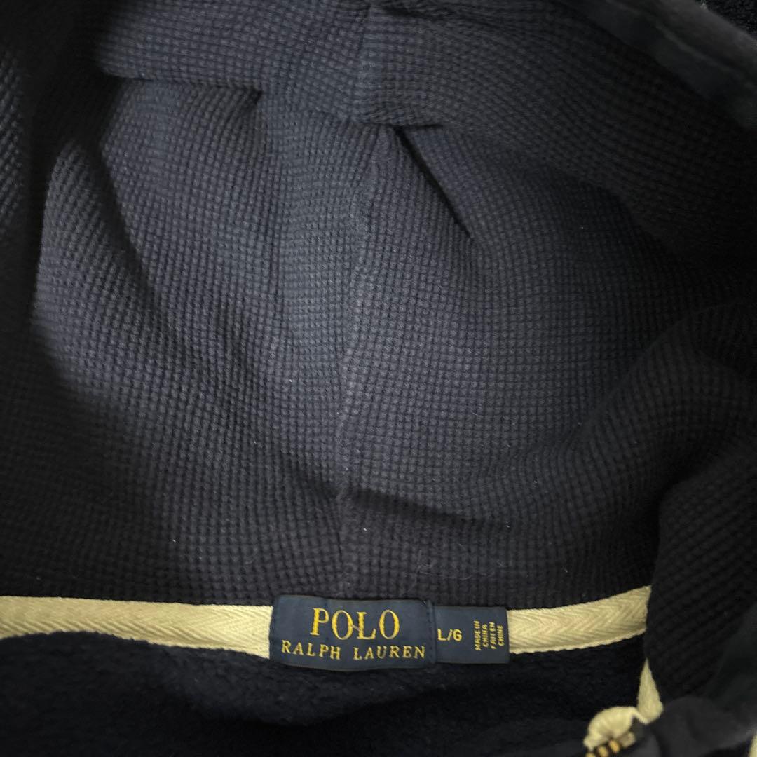 Polo Ralph Lauren フード裏地サーマル ポニー刺繍 パーカー