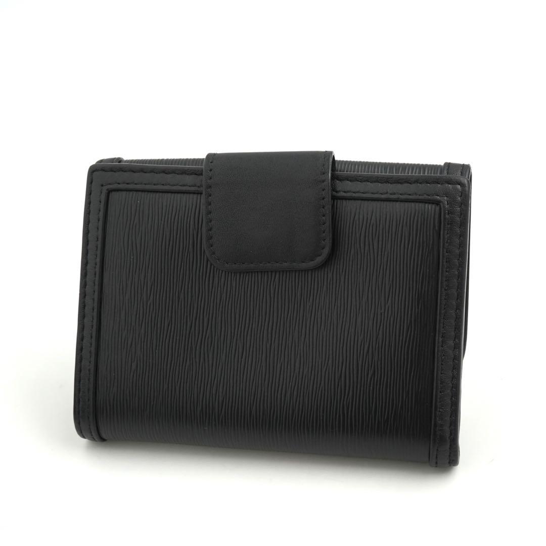 ✨未使用展示品・箱付き✨　PRADA ミニ財布　ヴィッテロムーブ　リボン　黒色