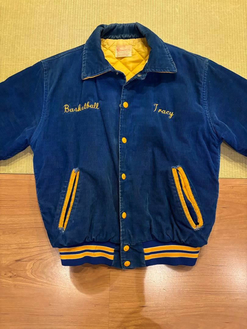 80's Rennoe コーデュロイ スタジャン 中古